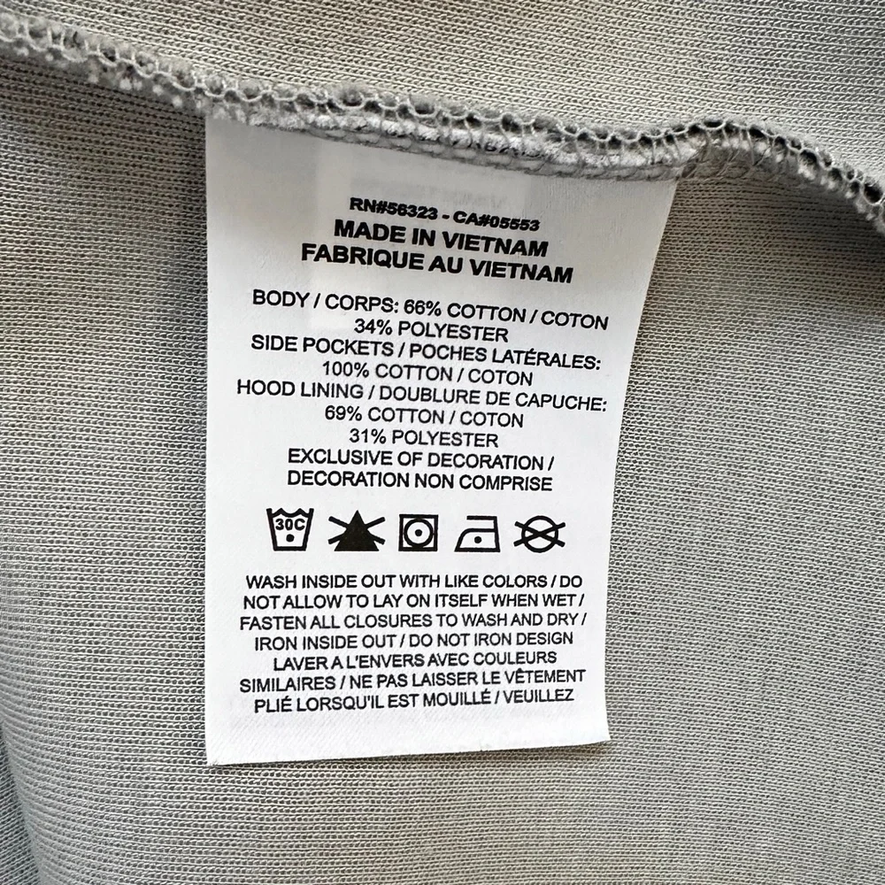 Nike | NSW Tech Fleece Digital Snow Camo Hoodie | Light Smoke Grey Black | S - Picture 5 of 6